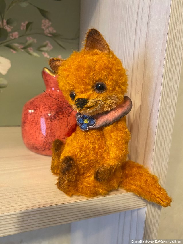 Лисичка Бусинка🍓 — Авторские игрушки (фото 4)