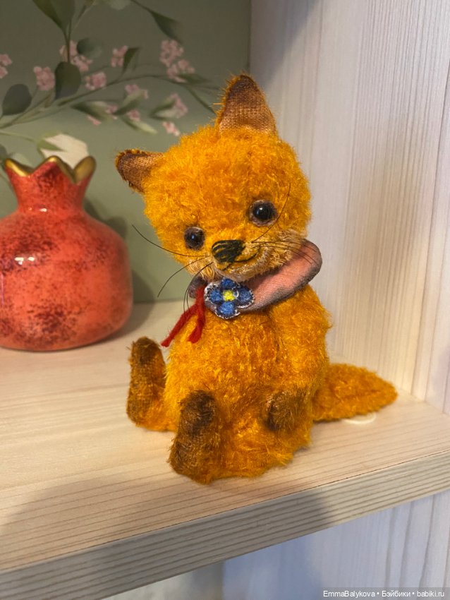 Лисичка Бусинка🍓 — Авторские игрушки (фото 2)