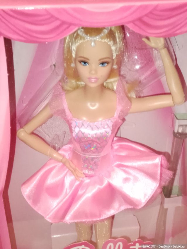 Коллекционная кукла Барби Barbie Ballet Wishes NRFB (фото 4)