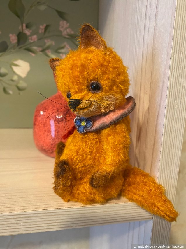 Лисичка Бусинка🍓 — Авторские игрушки (фото 3)