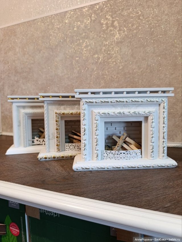 Камин "Аюна" — Кукольная мебель (фото 7)