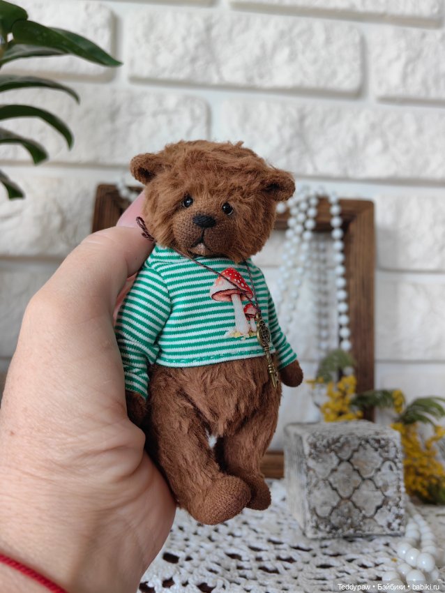 Мишка тедди🐻 — Авторские куклы (фото 2)