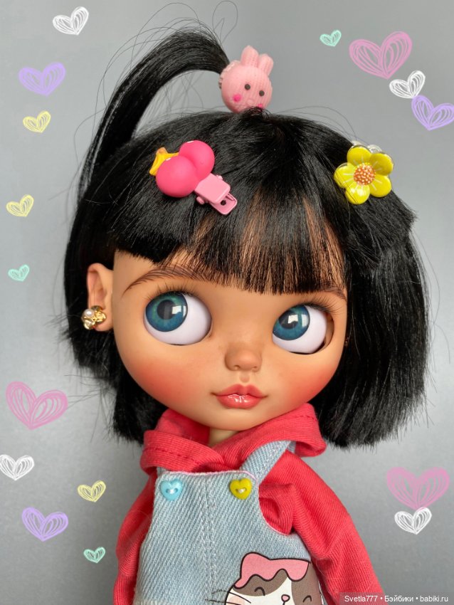 Кукла блайз кастом ооак, тбл, тан (фото 5)