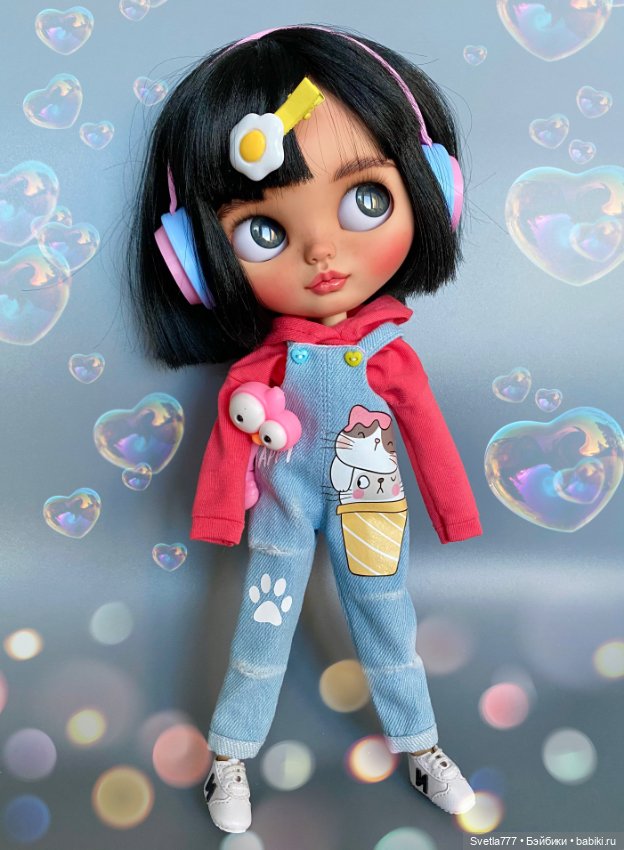 Кукла блайз кастом ооак, тбл, тан (фото 6)