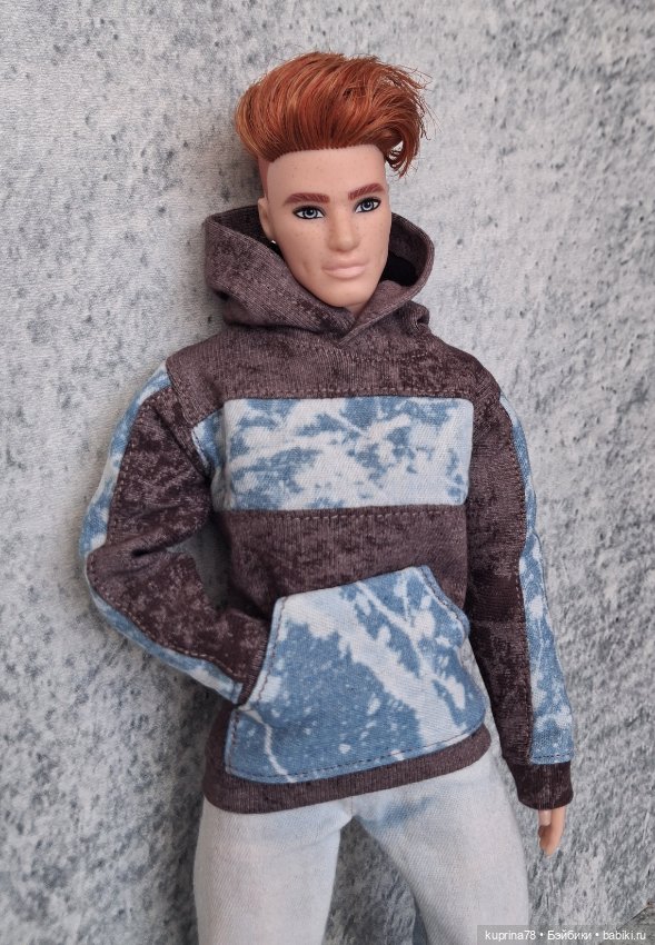 Худи на кена — Одежда для кукол (фото 3)