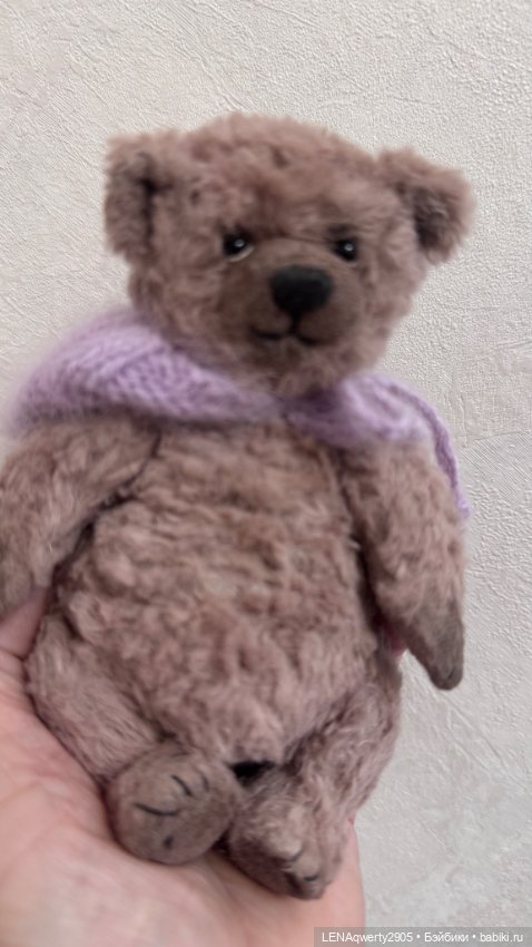 Мишутка в шапке — Авторские игрушки