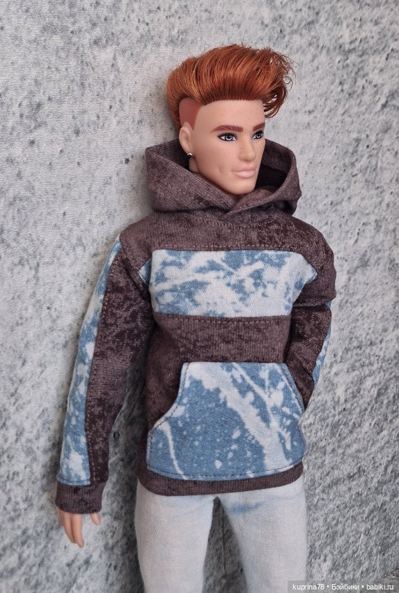Худи на кена — Одежда для кукол