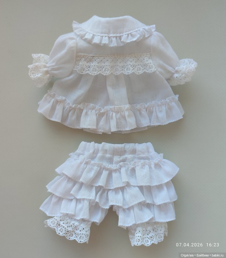 Нежная пижама для кукол Little Darling, Paola Reina (фото 5)