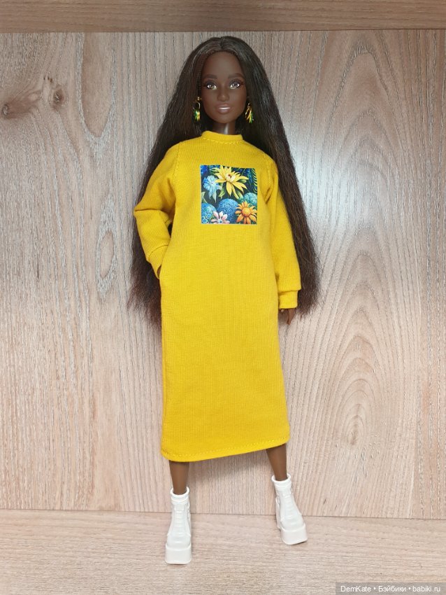 Платье для Барби пышки — Одежда для кукол (фото 3)