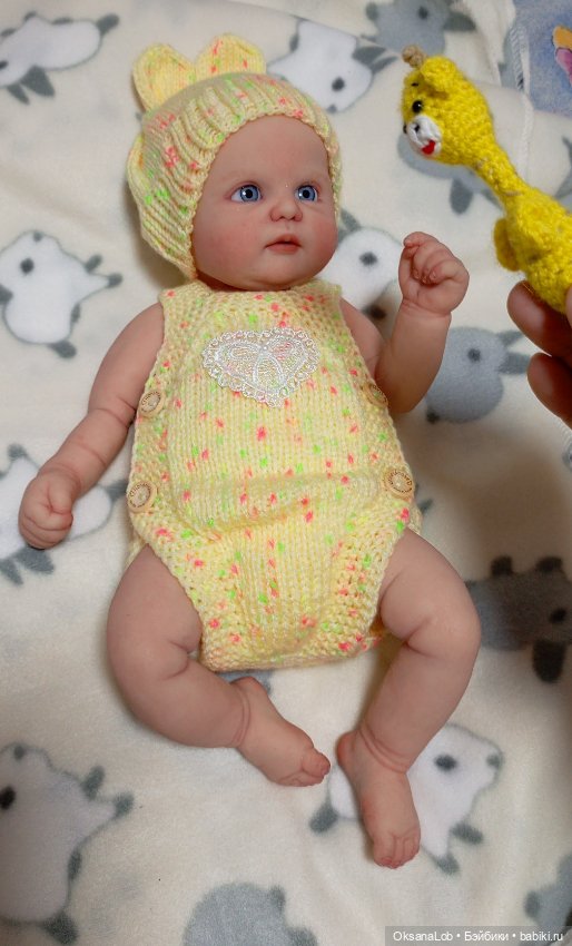 Силиконовая куколка — Авторские куклы (фото 5)