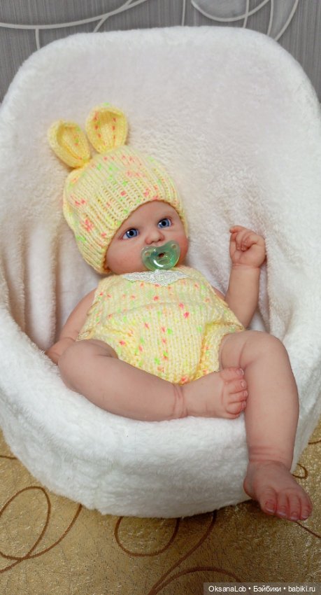 Силиконовая куколка — Авторские куклы (фото 4)