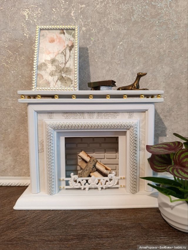 Камин "Аюна" — Кукольная мебель (фото 3)