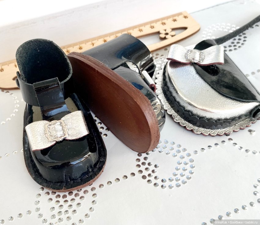 Комплекты: туфельки и сумочка для Готц 50см (фото 2)