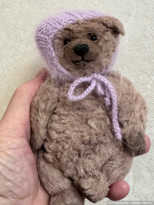 Мишутка в шапке — Авторские игрушки (фото 3)