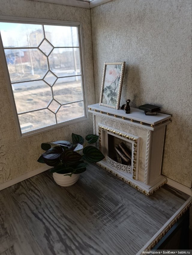 Камин "Светлый" — Кукольная мебель (фото 3)