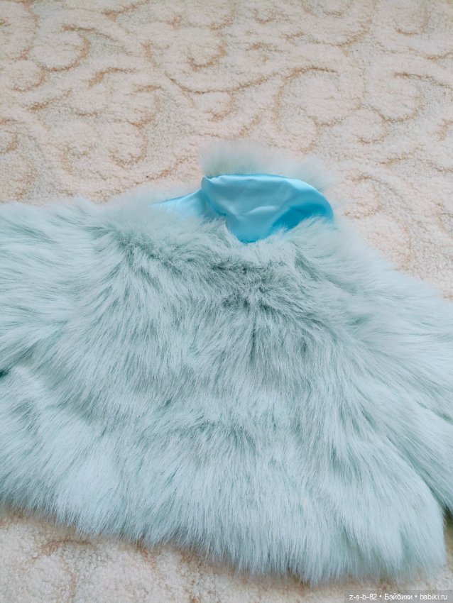 Гламурная шуба от марочной куклы