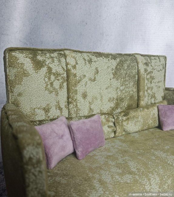 Диван "Фисташковый". Куклам от 29 до 38 см (фото 4)