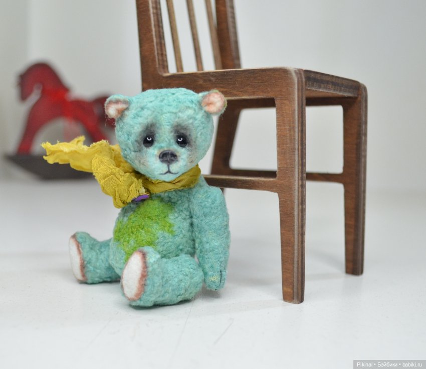 Мишка) — Авторские игрушки (фото 2)