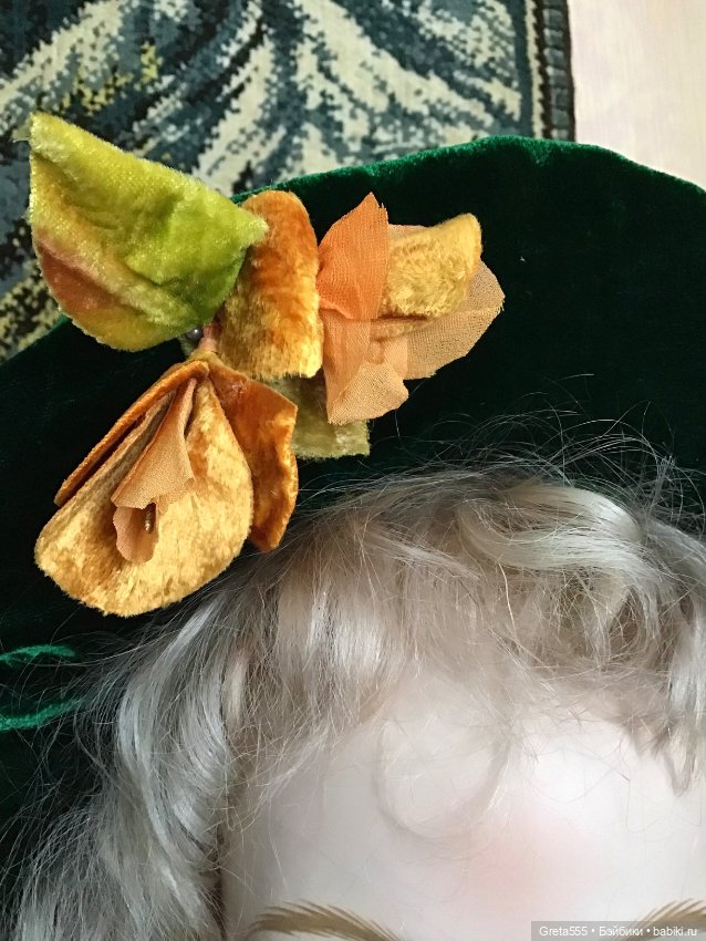 Старинная бутоньерка , Чехия , 60-е годы , новая (фото 3)