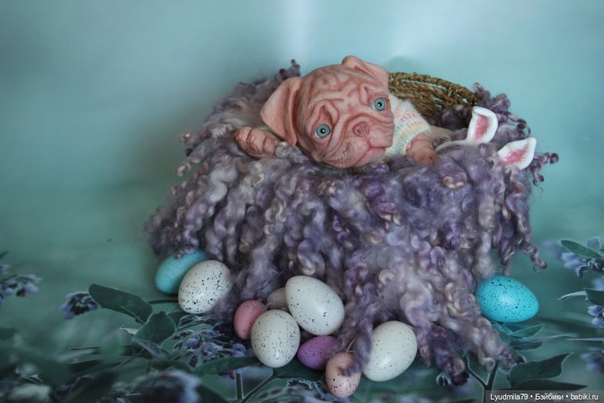 Монти реборн мопс (2) — Куклы реборн (фото 8)