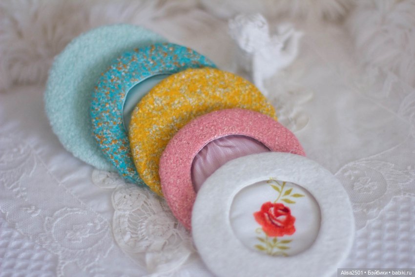 Беретки для MiniFee — Одежда для BJD (фото 4)