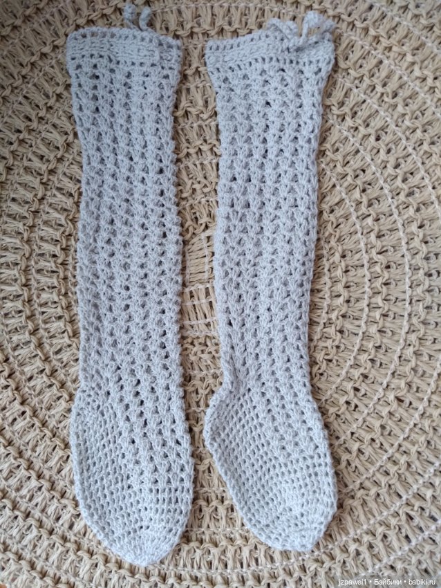 Наряд вязаный для кукол 60-70см (фото 5)