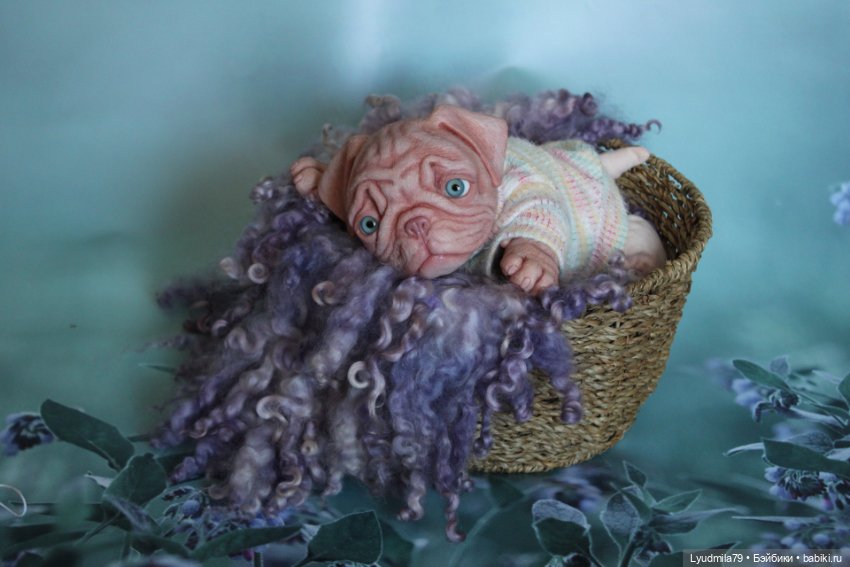 Монти реборн мопс (2) — Куклы реборн (фото 6)