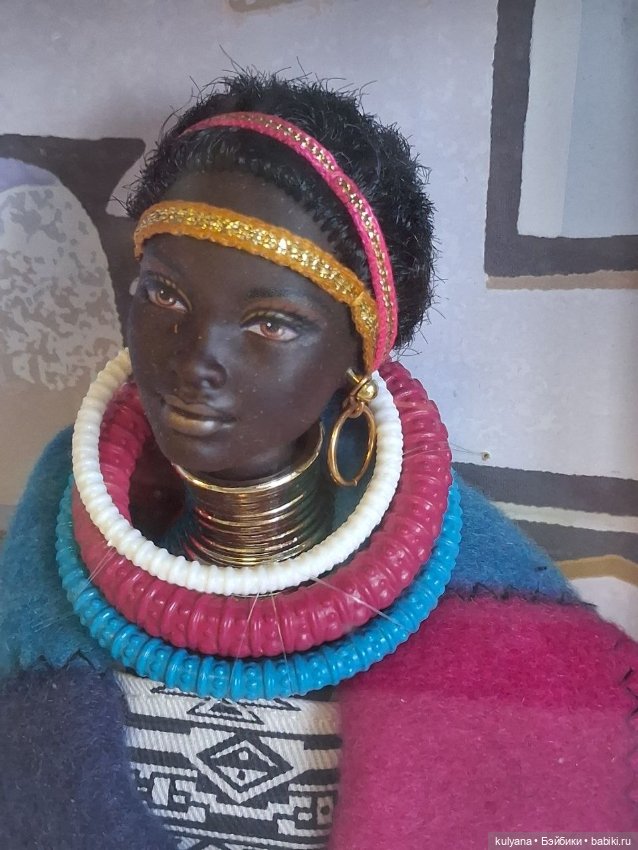 Кукла Барби princes of South Africa Barbie (фото 4)
