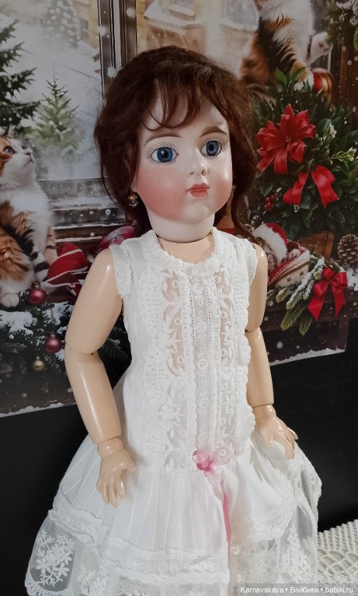 Комплект нижнего белья для антикварных кукол и реплик 44-48см