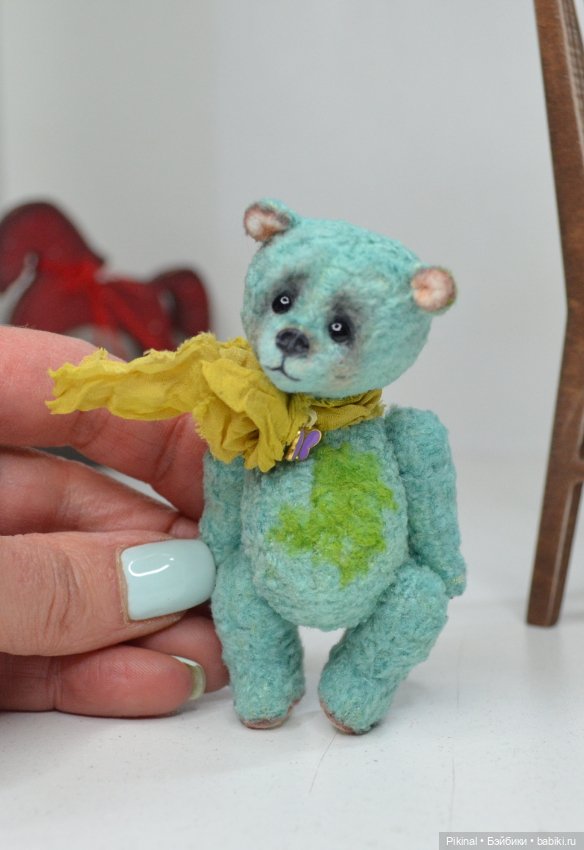 Мишка) — Авторские игрушки (фото 4)