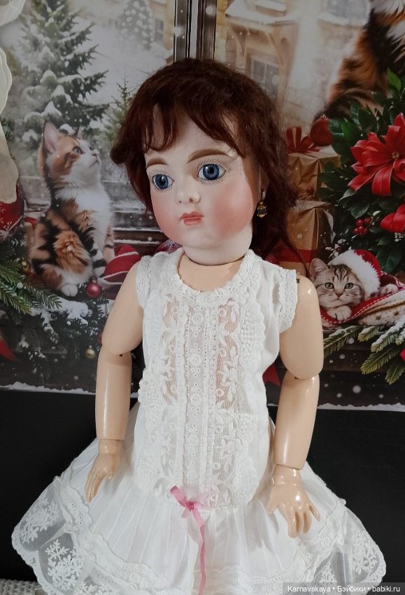 Комплект нижнего белья для антикварных кукол и реплик 44-48см