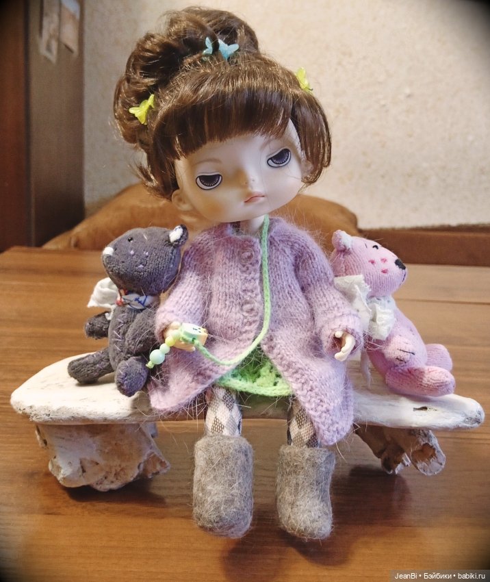 Лавочка для кукол — Авторские игрушки