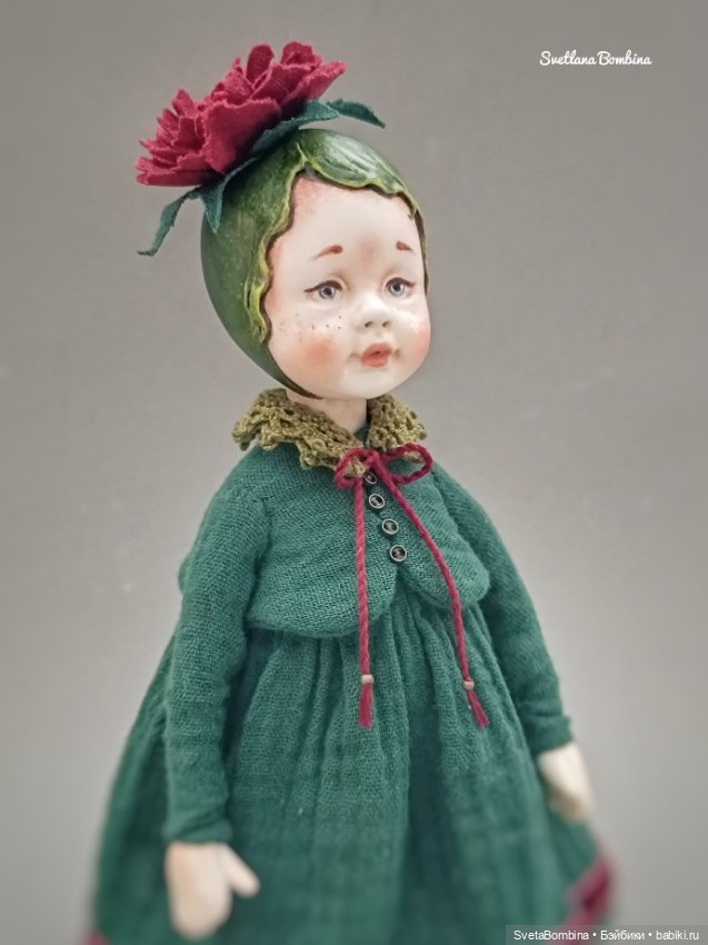 Пиончик. Кукла - цветочек