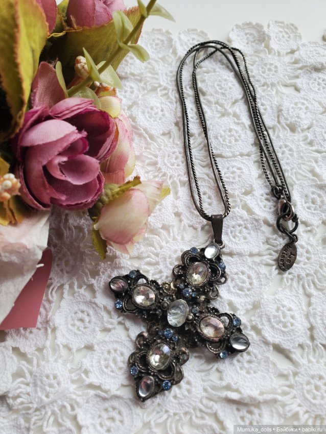 Винтажный крест Le baiser (фото 7)