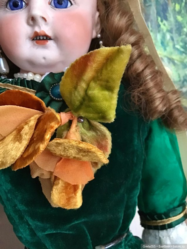 Старинная бутоньерка , Чехия , 60-е годы , новая (фото 6)