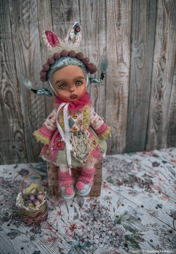 🐣 ООАК Пасхальный Кролик 🐰