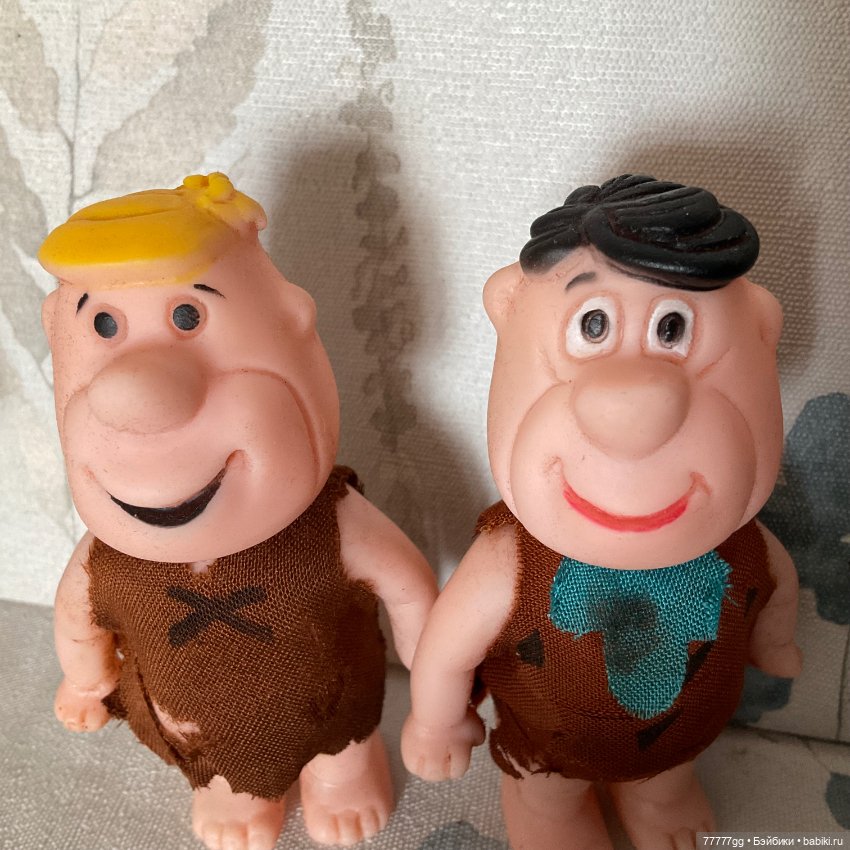 Флинстоуны — Винтажные куклы и игрушки детства