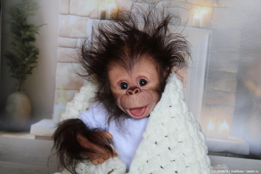 Обезьянки реборн — Куклы реборн