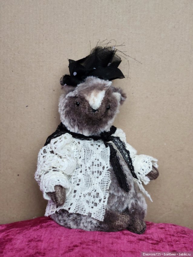 Элегантная Мишель🤍 — Авторские игрушки
