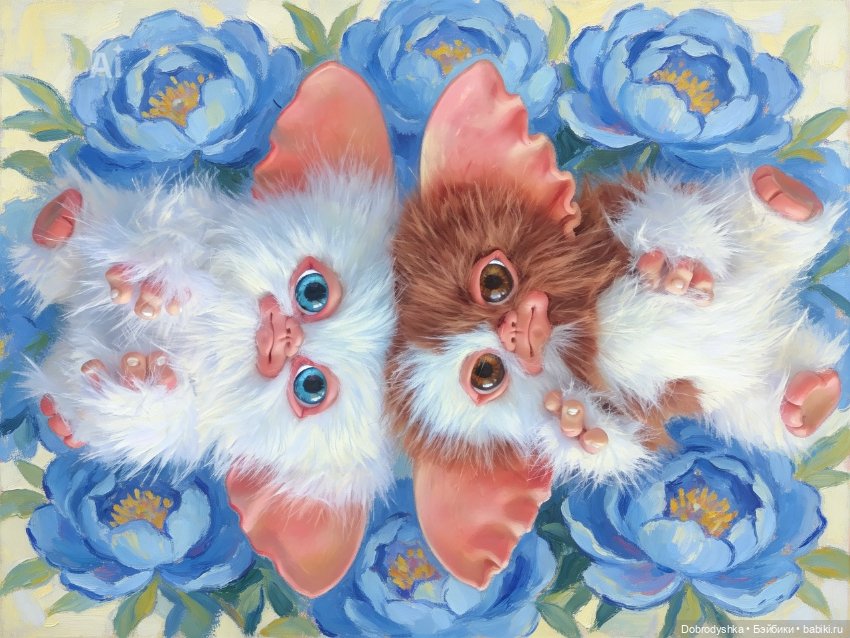 Могвай Гизмо 23см — Авторские игрушки (фото 2)