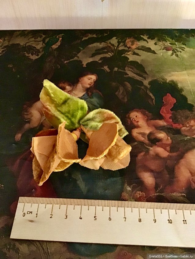 Старинная бутоньерка , Чехия , 60-е годы , новая