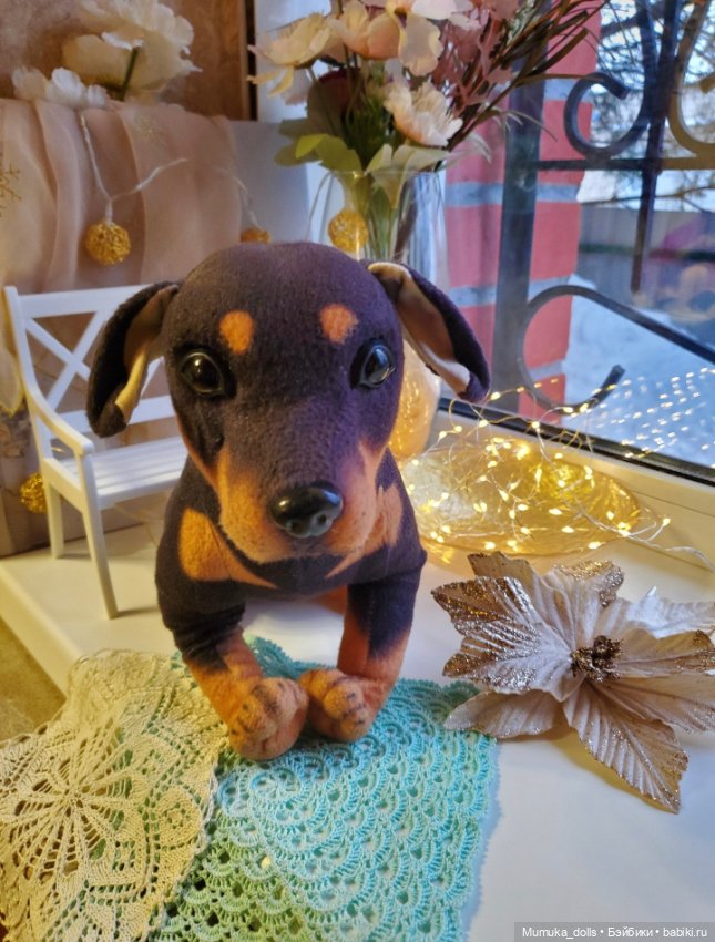 Собака и колготки ручной работы бесплатно (фото 4)