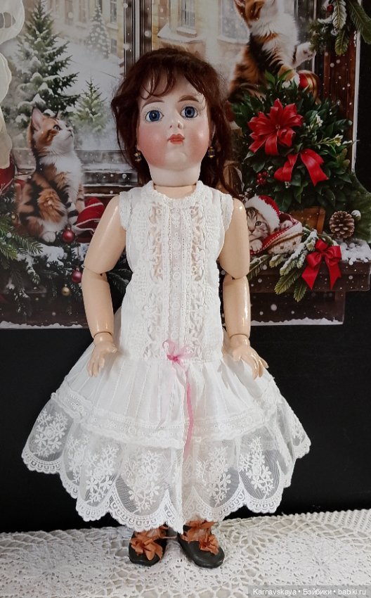 Комплект нижнего белья для антикварных кукол и реплик 44-48см