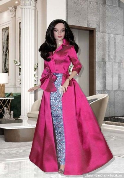 Выкройка PDF в натуральную величину / вечерний наряд для кукол Тоннер Tonner ростом 40-41 см (фото 4)