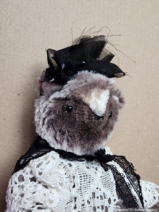 Элегантная Мишель🤍 — Авторские игрушки (фото 2)