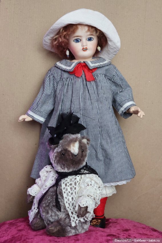 Элегантная Мишель🤍 — Авторские игрушки (фото 7)