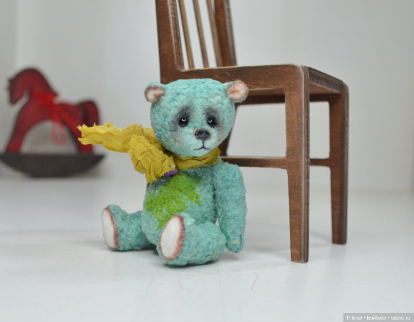 Мишка) — Авторские игрушки (фото 3)