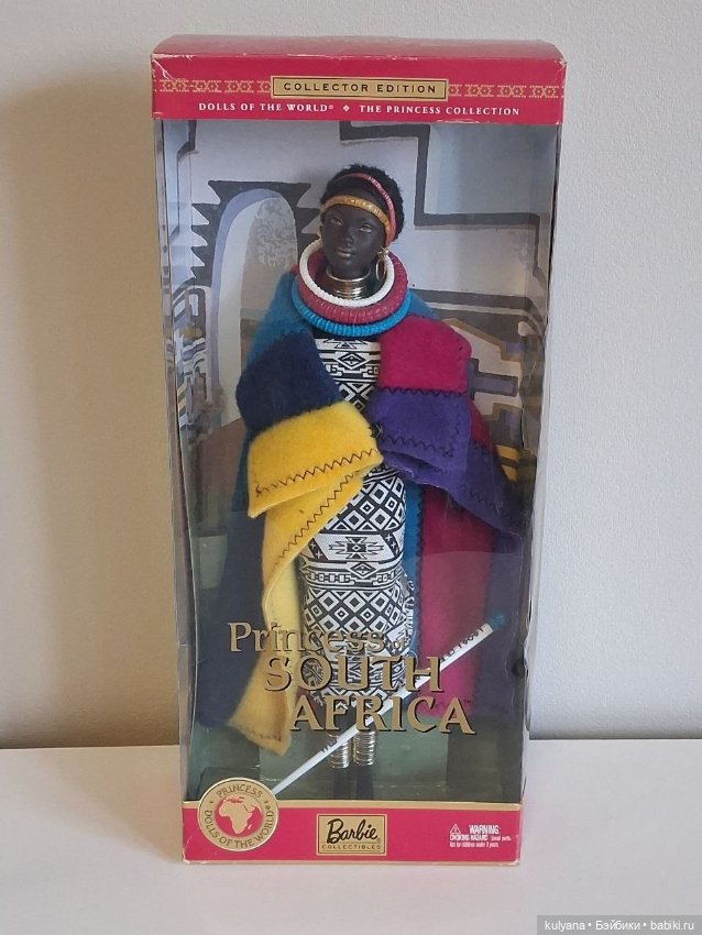 Кукла Барби princes of South Africa Barbie
