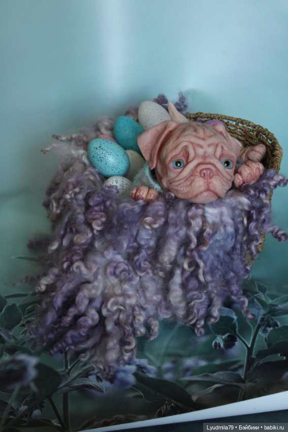 Щеночек мопс реборн Монти(1) (фото 6)