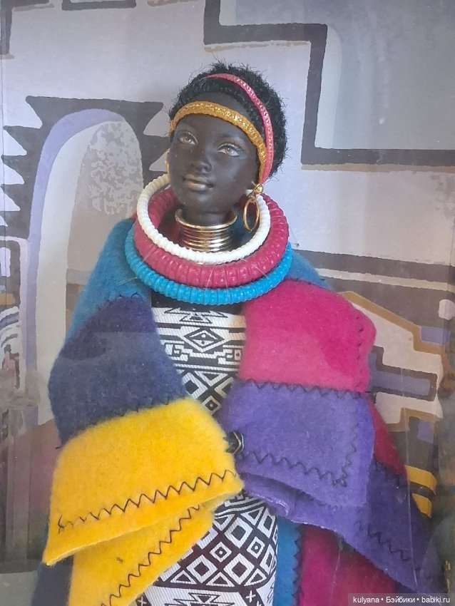 Кукла Барби princes of South Africa Barbie (фото 5)